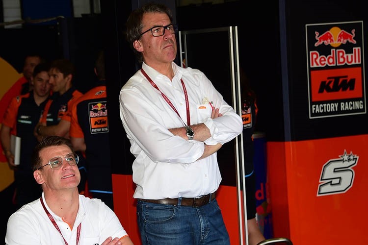 Stefan Pierer KTM Zarco no trajo nada .