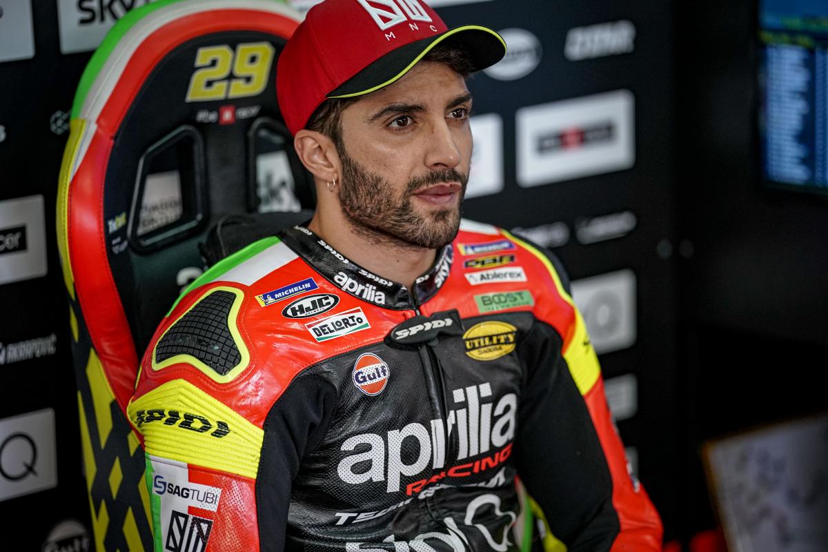 Andrea Iannone suspendido provisionalmente.