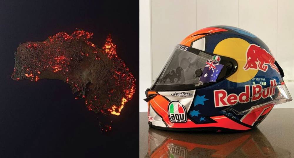 Según The Guardian, Jack Miller va a subastar su casco de MotoGP de 2018...