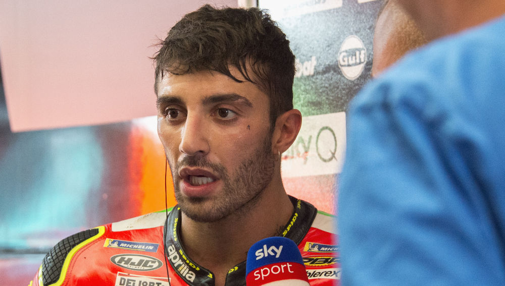Livola Aprilia La relación terminará si Iannone es sancionado por uno o dos años.