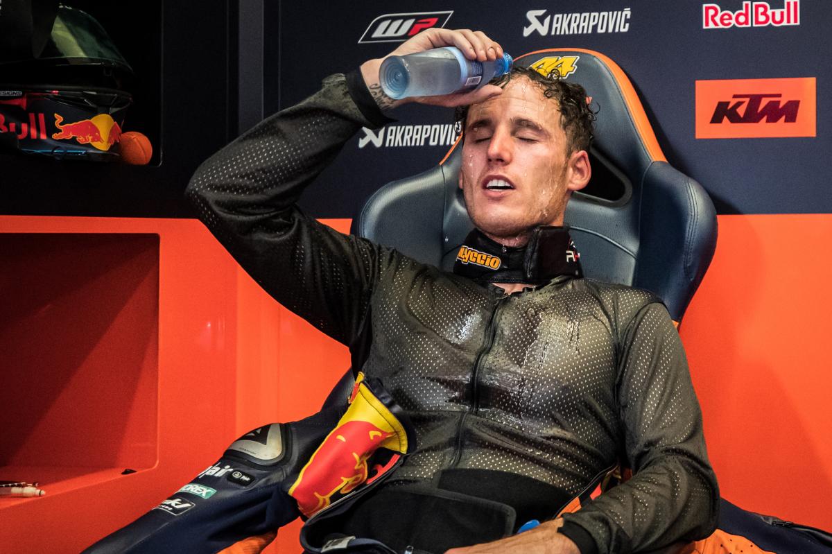 Pol Espargaró dio a KTM un puesto entre los seis primeros y un podio.