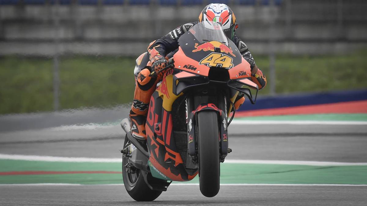 Pol de nuevo en la KTM, Dovizioso de nuevo en la FP1, se actualizaron...