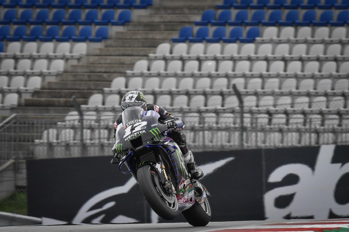 Viñales se desmarca de los pilotos de KTM y Ducati y logra la pole...