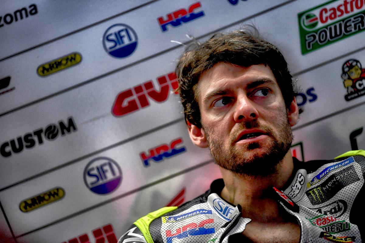 La desgracia de Crutchlow: rotura de ligamentos del tobillo.