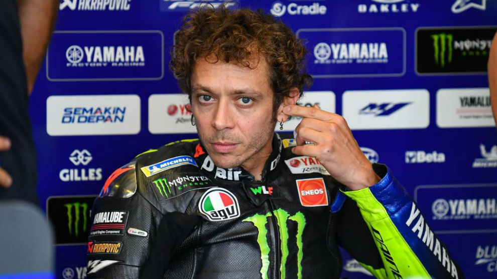 Valentino Rossi se pierde la carrera de Aragón por positivo en Covid .