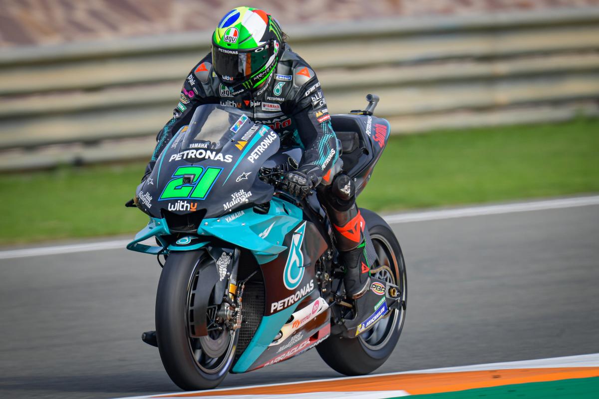 Morbidelli mantiene la pole position.