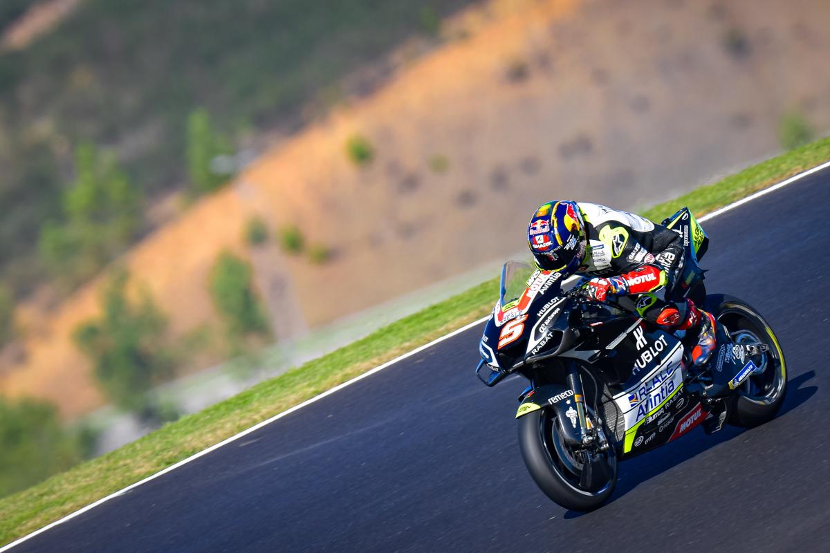 Zarco aumenta la confianza de Ducati en Portimao En la primera jornada del GP...