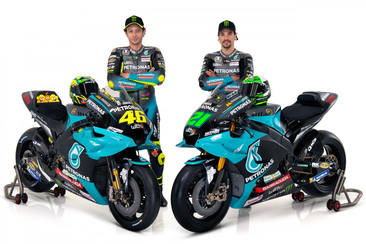 GALERÍA: La \'bestia\'   que mandan Rossi y Morbidelli en 2021.