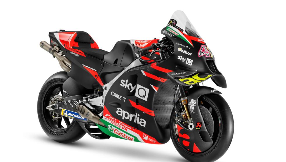 Aprilia desvela la nueva RS-GP 2021, dedicada a Fausto Gresini.