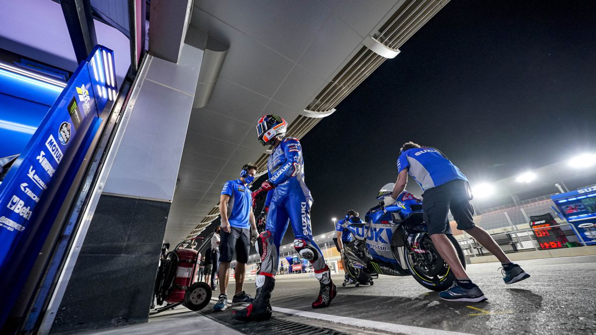 Álex Rins: "Estamos preparados para la carrera"