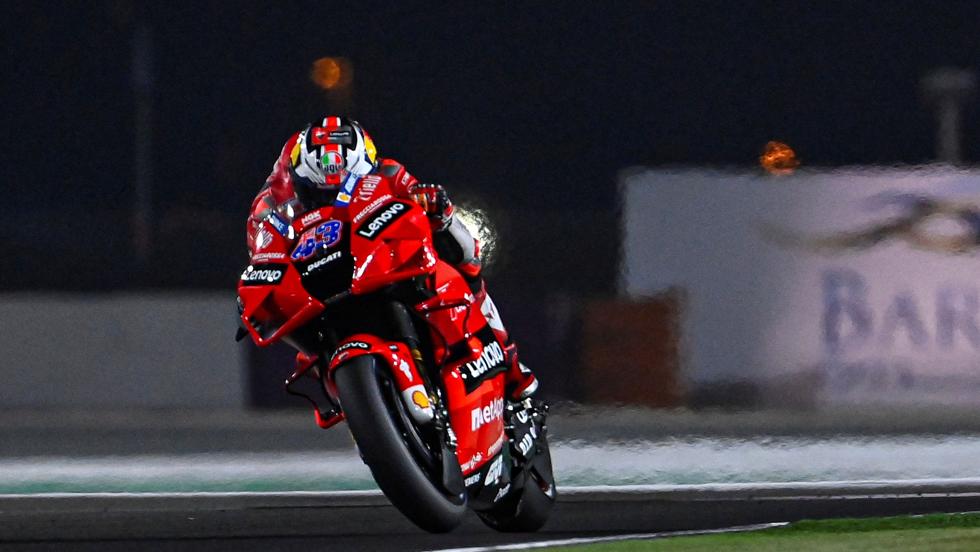 GP Doha: Miller completa el triplete de Ducati en los entrenamientos.
