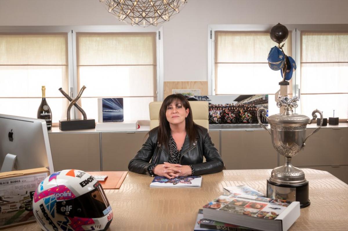 Nadia Padovani, nueva propietaria del equipo Gresini Racing.