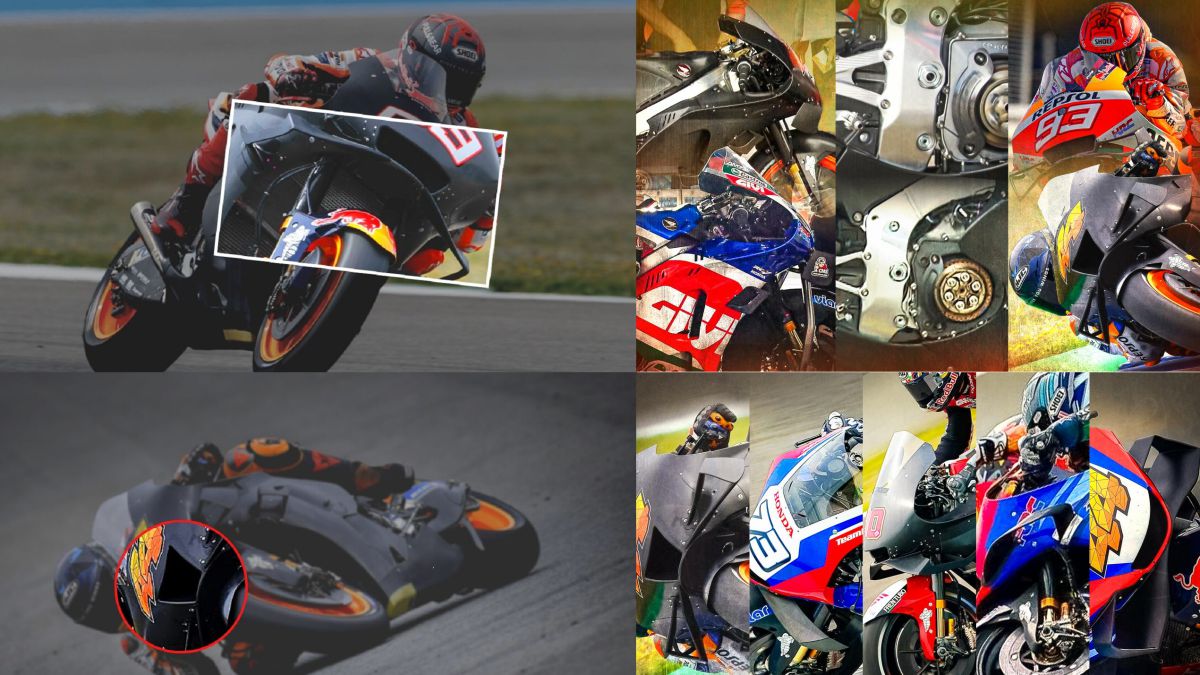 Marc Márquez, Pol, Alex y Honda: familiarizándose con la RC213V Marc, Pol, Alex y...