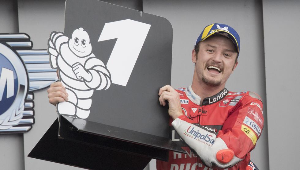 Jack Miller llega al Gran Premio de Italia en Mugello.