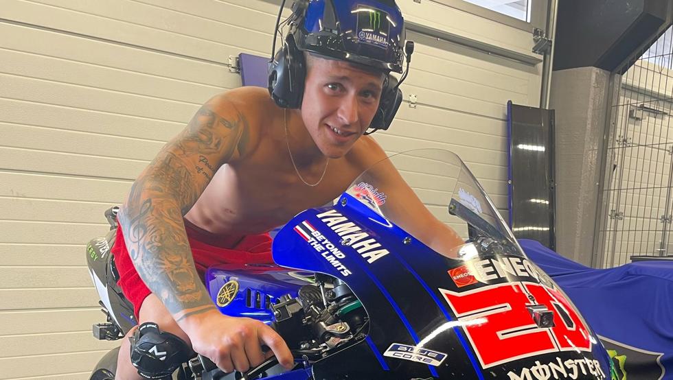 Según Alpinestars, no hubo problemas con el traje de Quartararo.