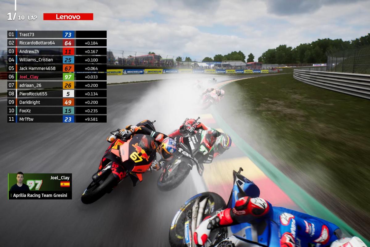El campeonato eSport de \'MotoGP\'   está que arde, y la segunda ronda de las...