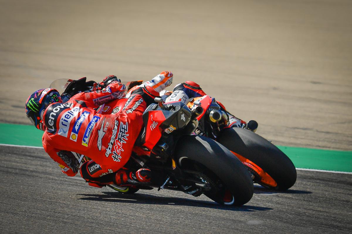 MARQUEZ: Bagnaia es como \