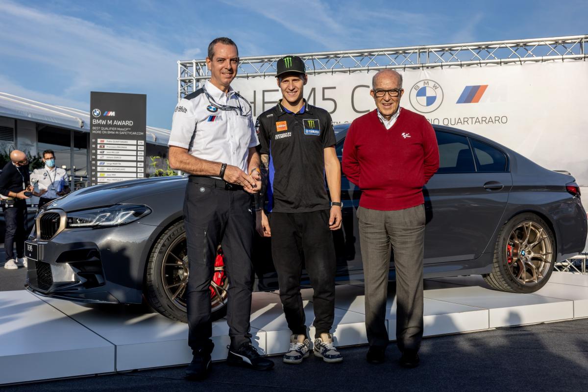 Quartararo gana el BMW M Award por segundo año consecutivo: el nuevo Campeón del...