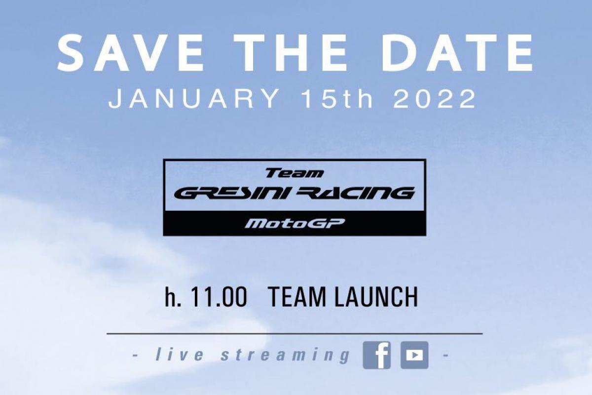 Vea en directo la presentación del Gresini Racing 2022.