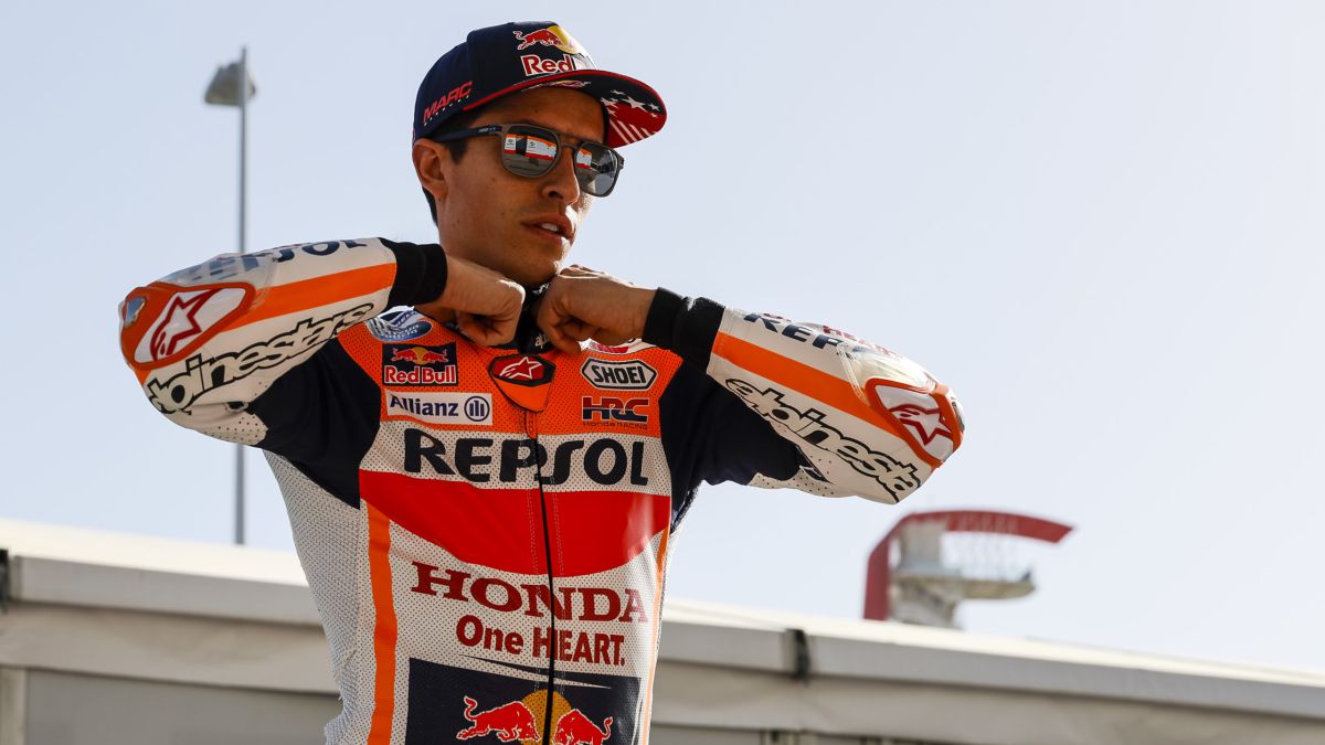 Márquez lucha frente a"