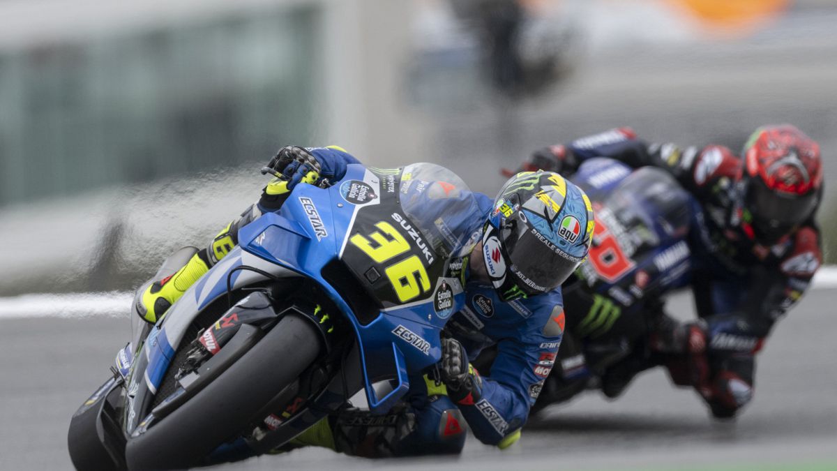 Doblete de Rins y Mir para Suzuki, Quatalaro un FP1 complicado Tras los dos...