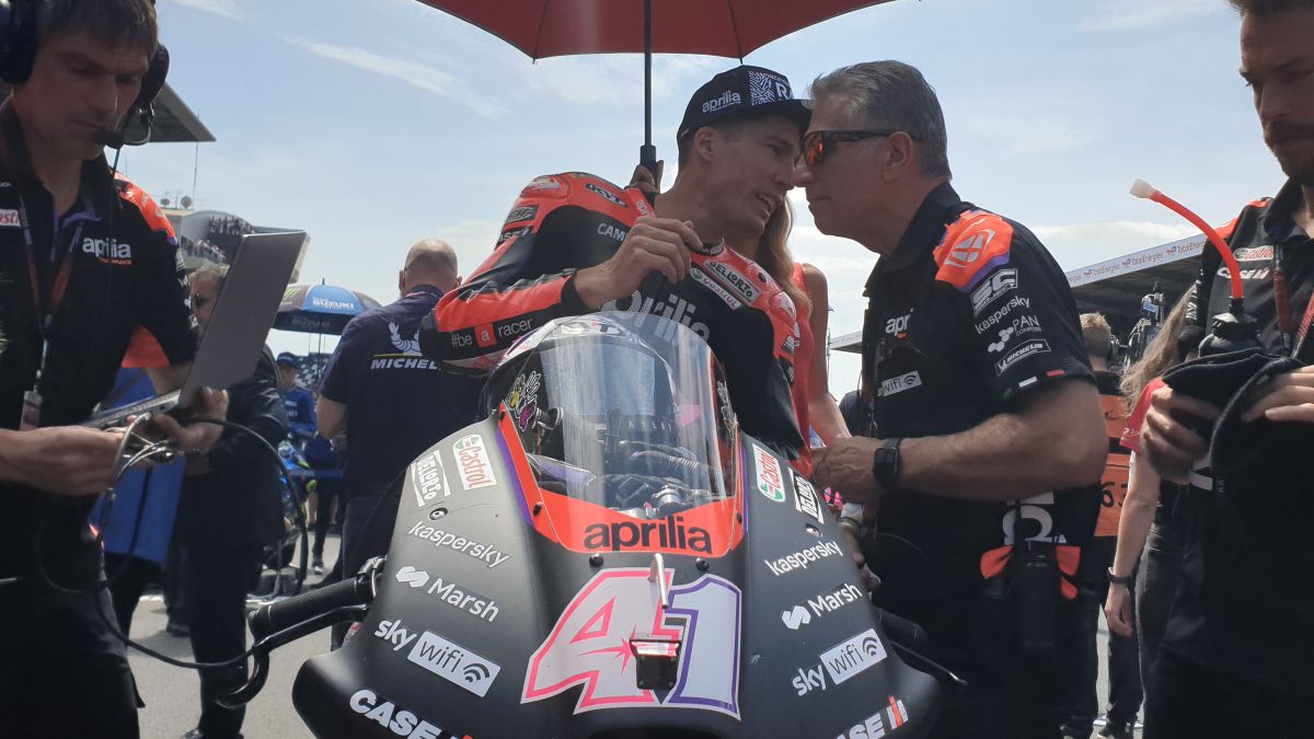 Las ambiciones de Aprilia:"