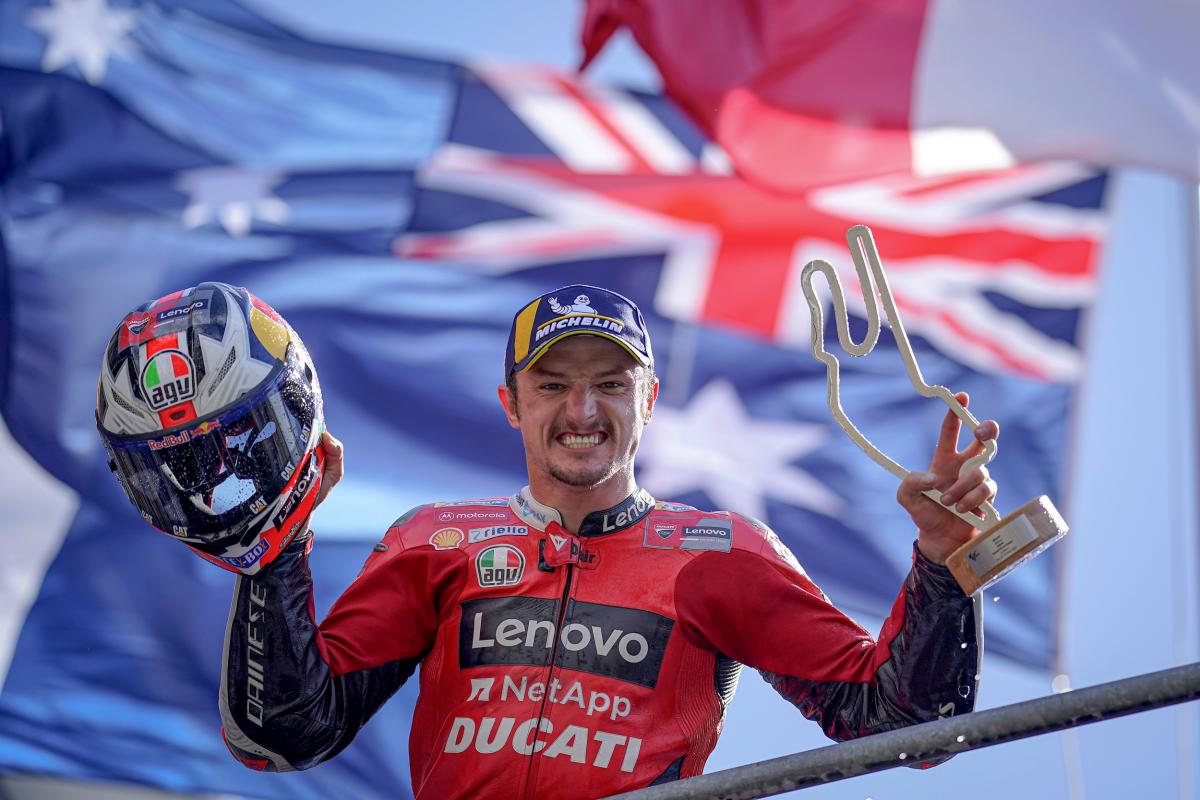 Ducati da las gracias a Miller.