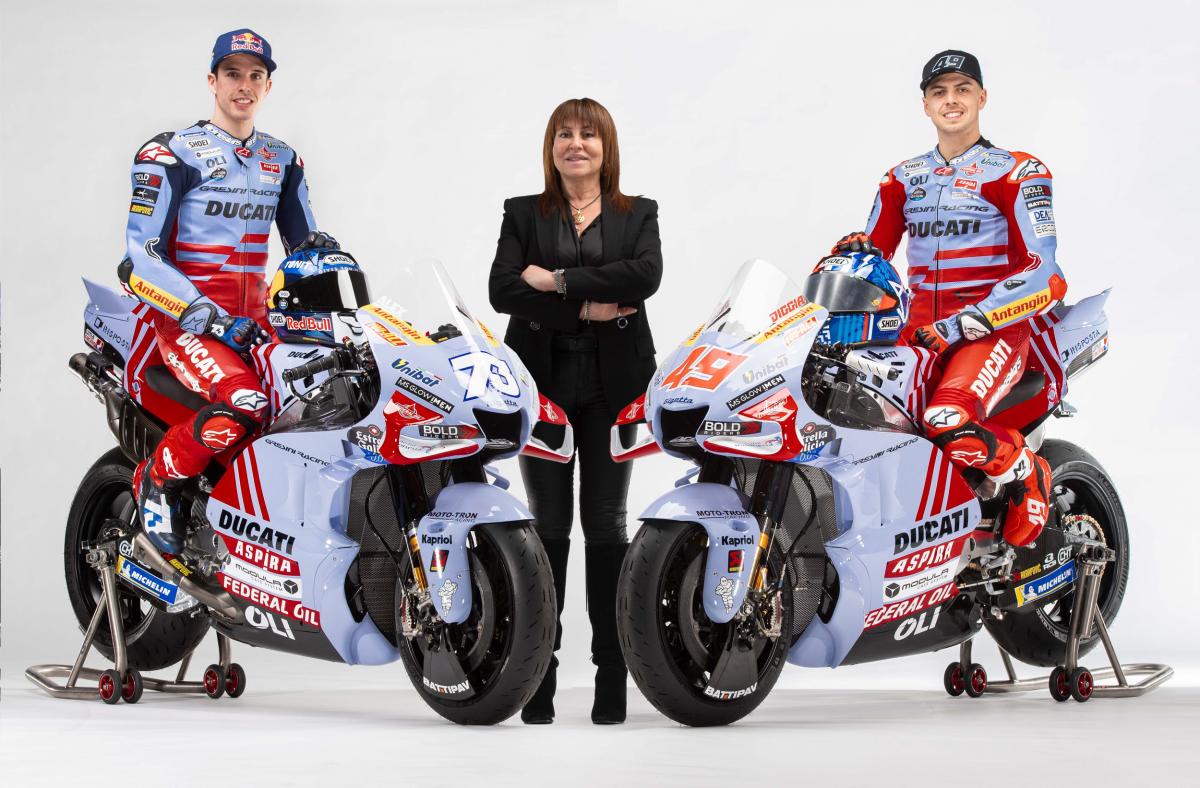GALERÍA: El diseño de MotoGP™ de Gresini Racing para 2023.