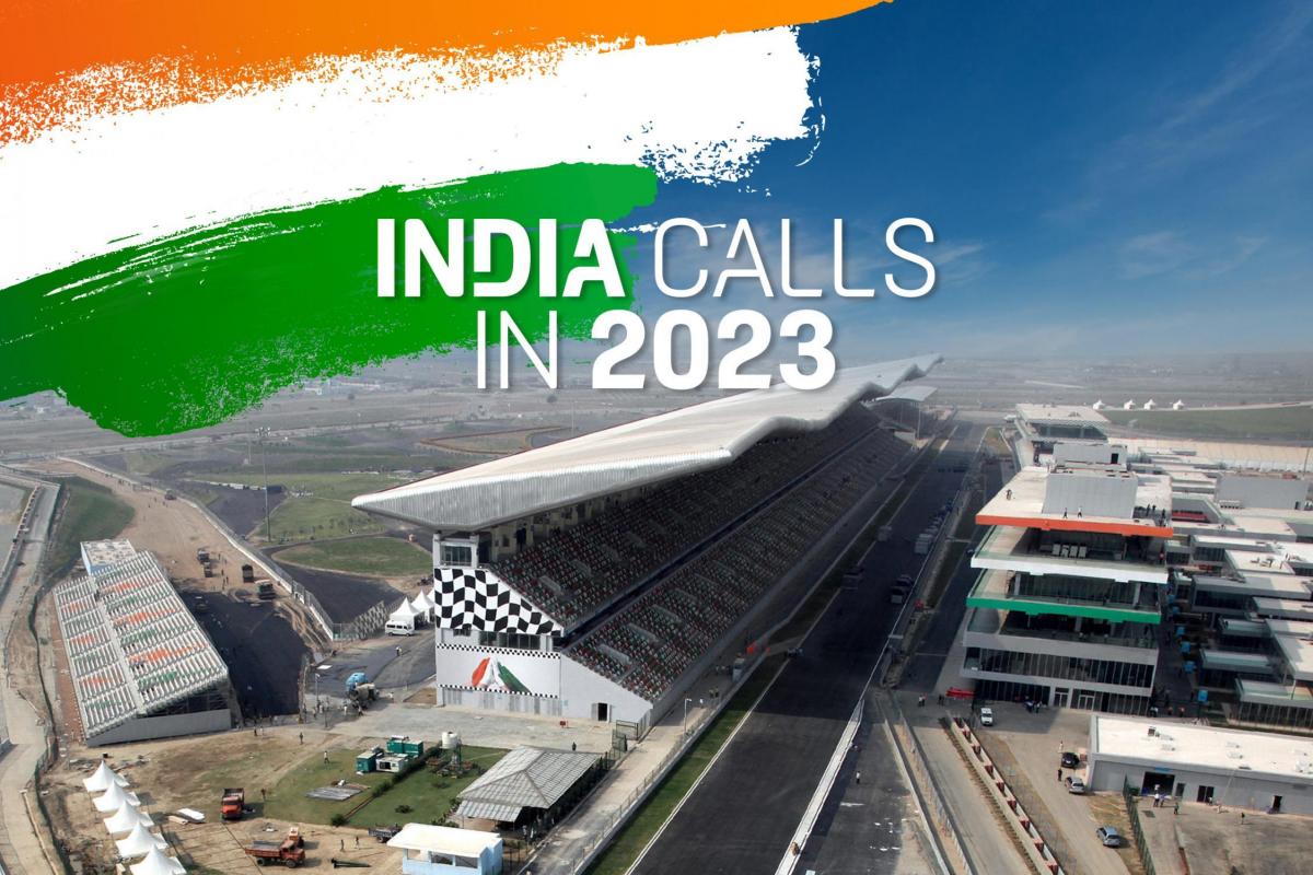 Nueva sede para 2023: el Gran Premio de la India.