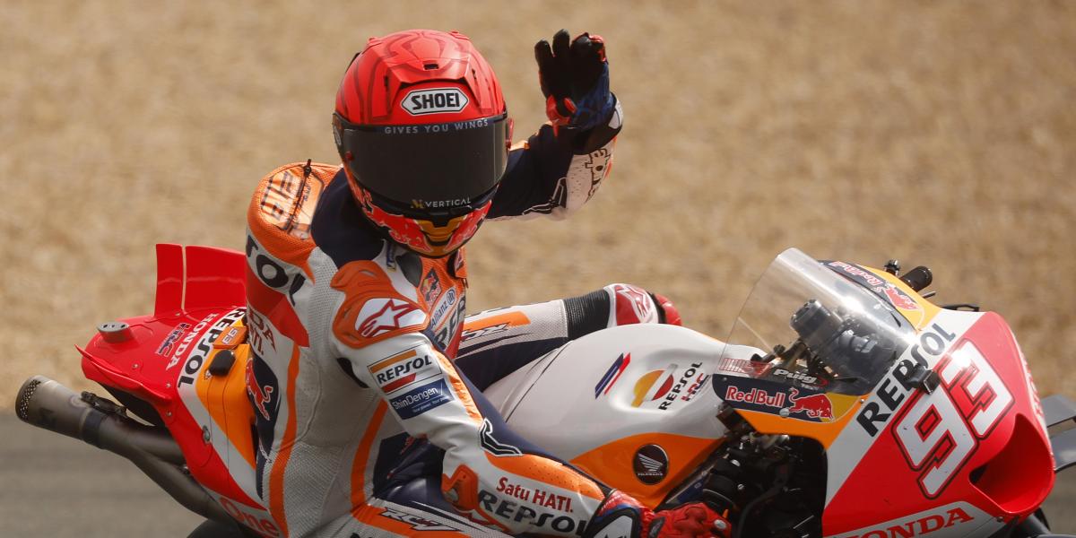 Palabras de Marc Márquez.