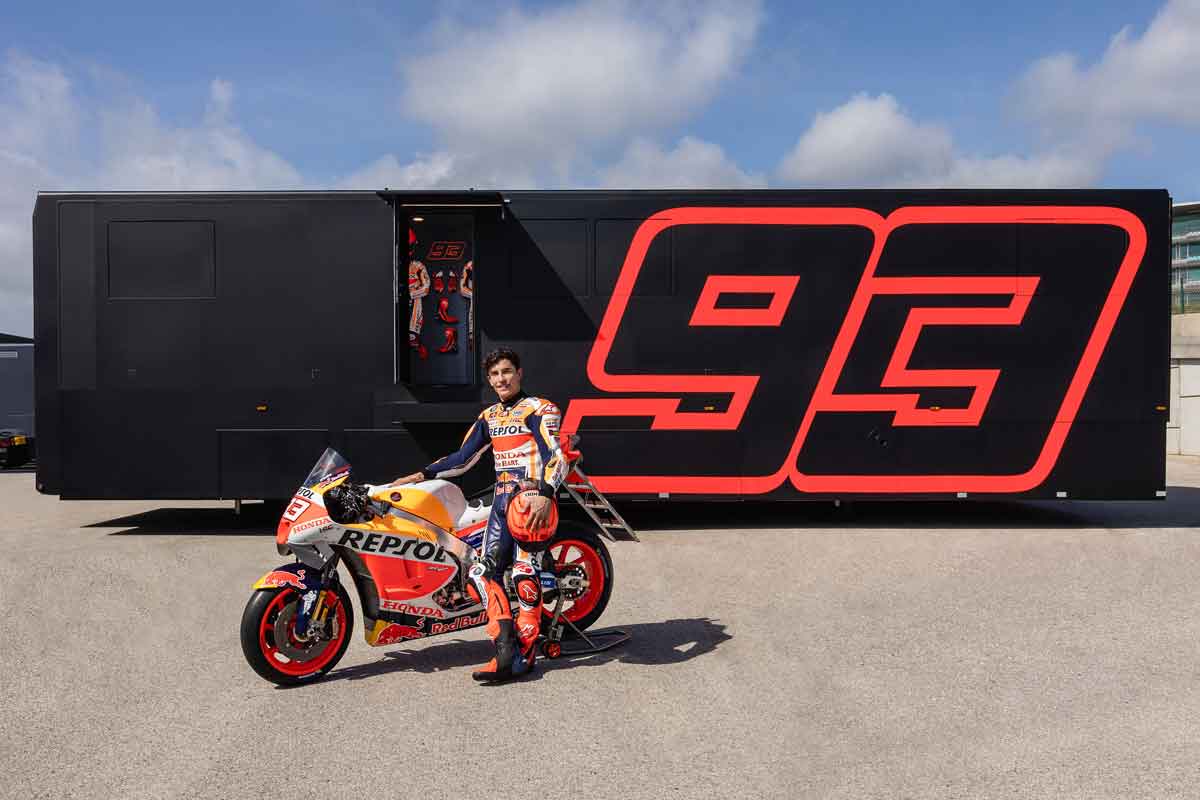 Vive el GP de Catalunya en el motorhome de Marc Márquez.