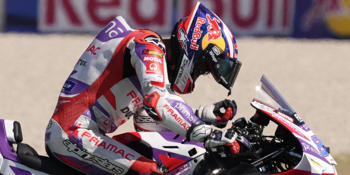 El piloto del Prima Pramac Ducati Jorge Marti se adjudicó su tercera victoria en...