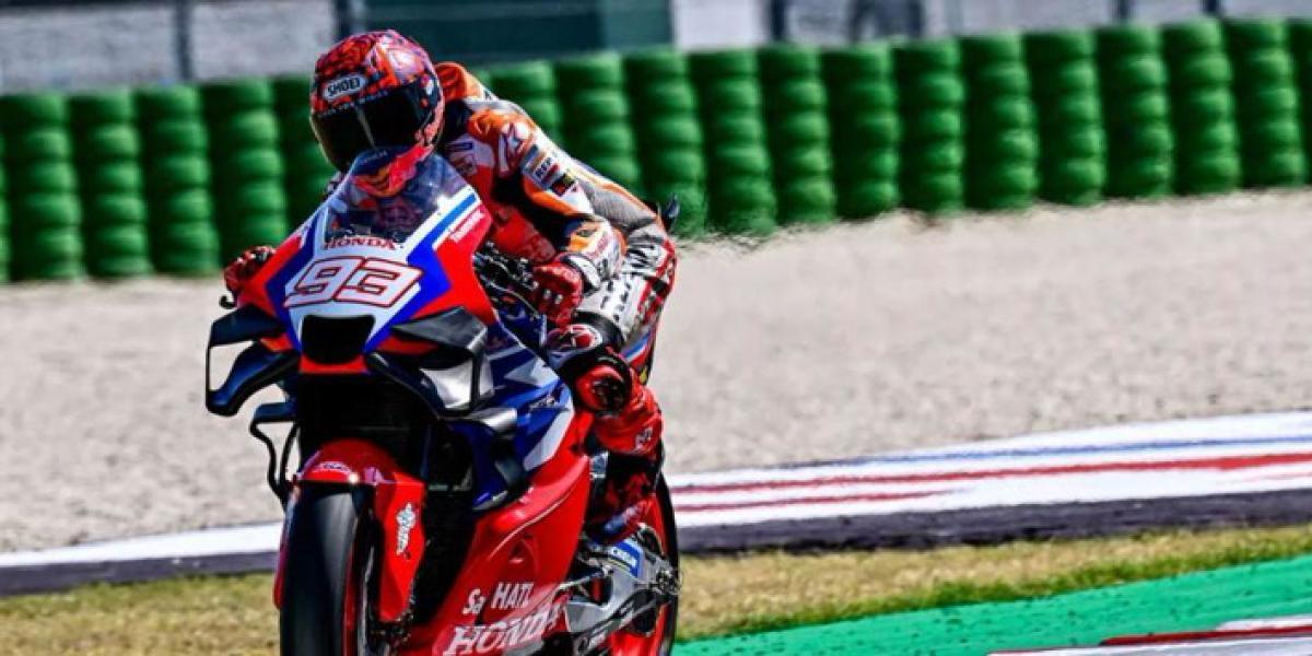 Marc Márquez ya tiene una opinión sobre el primer prototipo Honda 2024.