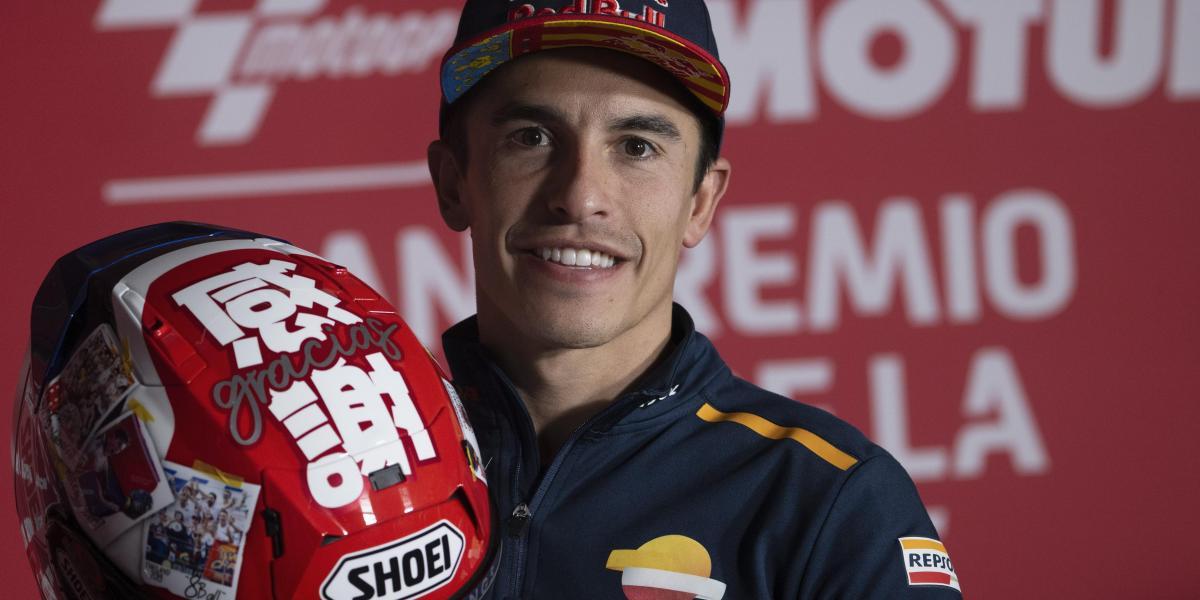 Marc Márquez se despidió emocionado de su etapa con el Repsol Honda.