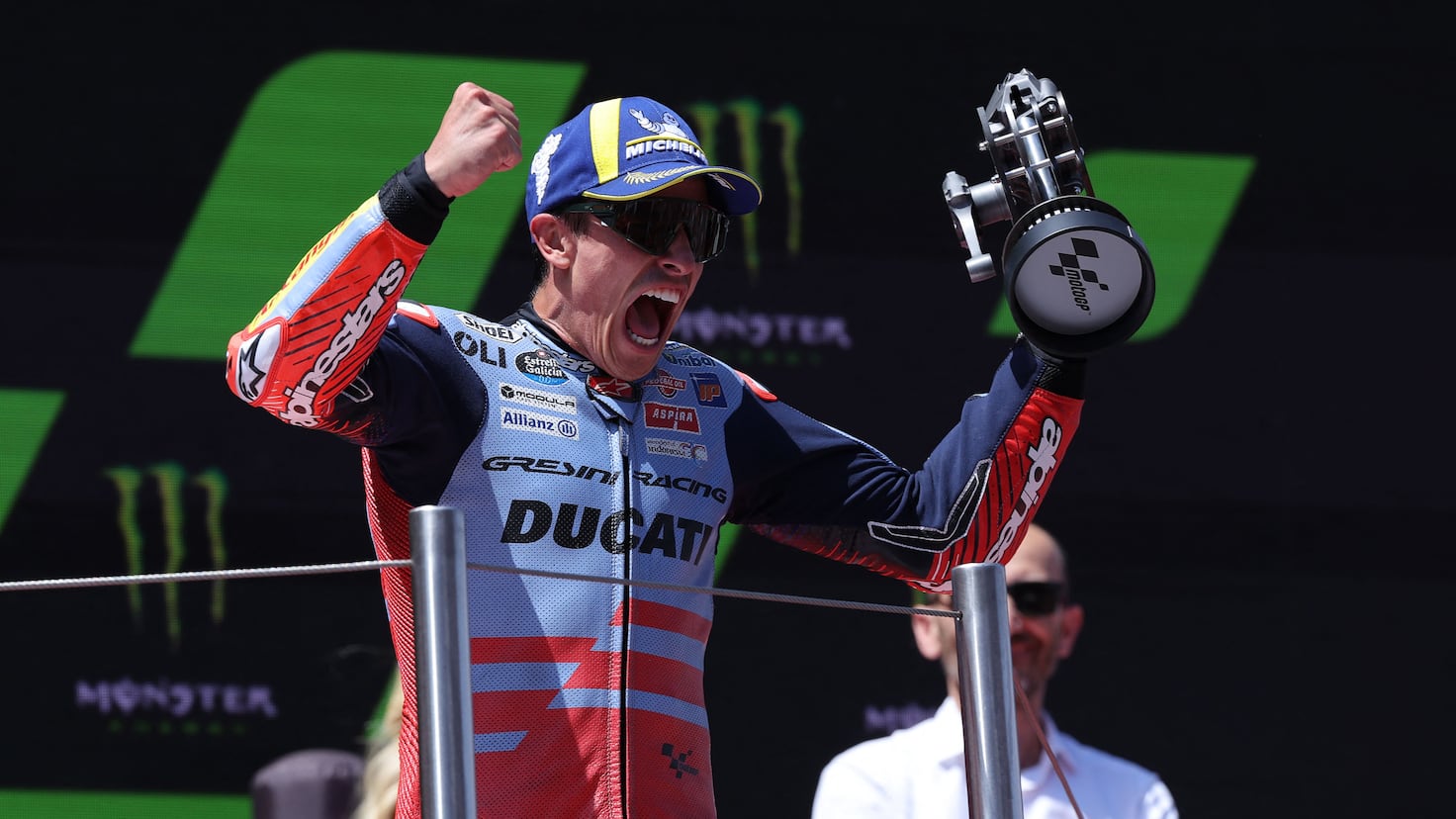 Márquez: “No sabía que luchaba por el podio en la última vuelta”