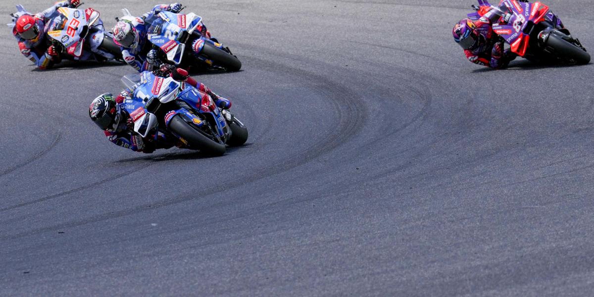 El impresionante doblete de Bagnaia en Mugello y Bastianini degradó a Martin y Marc...