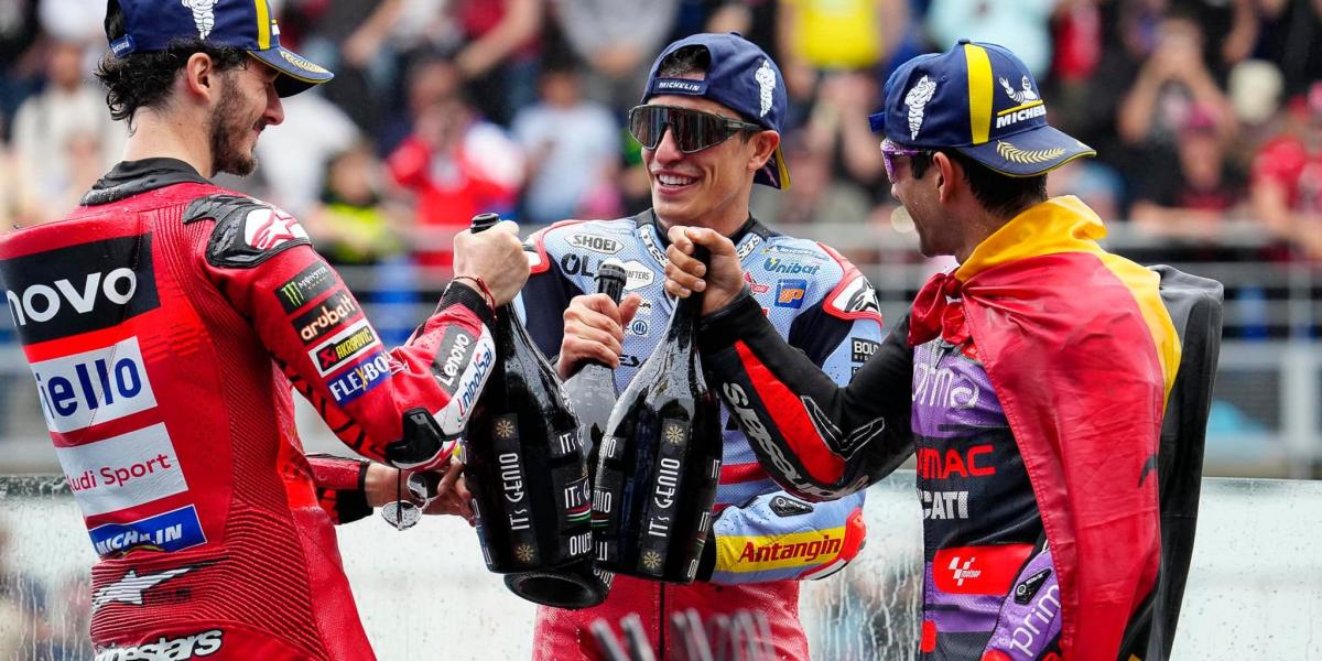 Marc Márquez, Bagnaia y Jorge Martín se citan en Italia Tres pilotos son los...
