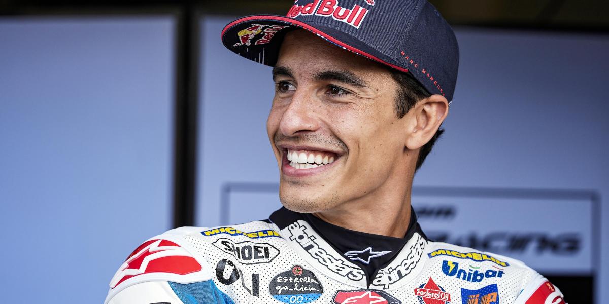 Marc Márquez confesó en Silverstone su contacto con Braga en el Ducati Show.