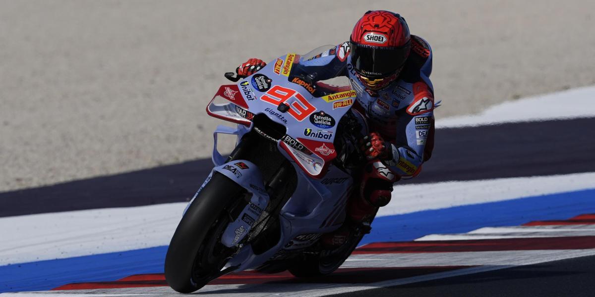 Marc Márquez: «De momento estoy en la lucha por el podio» Marc Márquez (Ducati...