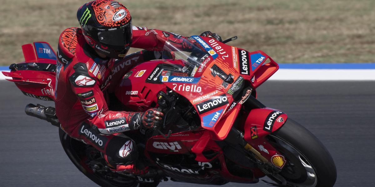 Bagnaia encabeza las celebraciones italianas en el test de Misano.