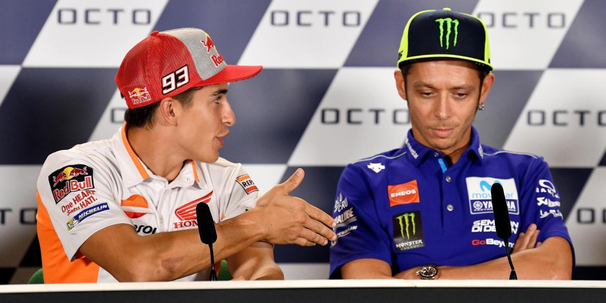 Tremendo varapalo de Valentino Rossi a Marc Márquez :\
