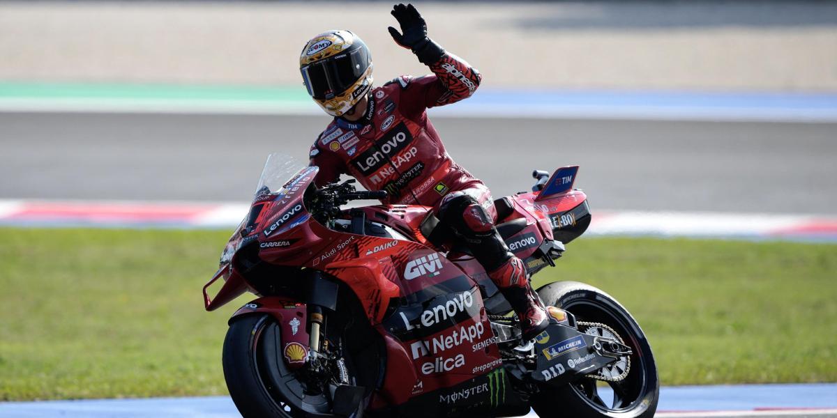 Pecco Bagnaia nunca tropieza dos veces con la misma piedra.