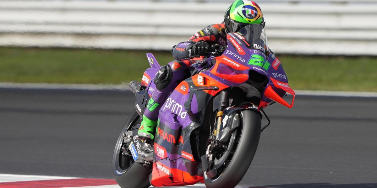 Morbidelli sorprende al posible ganador en los primeros libres en Mandalika.