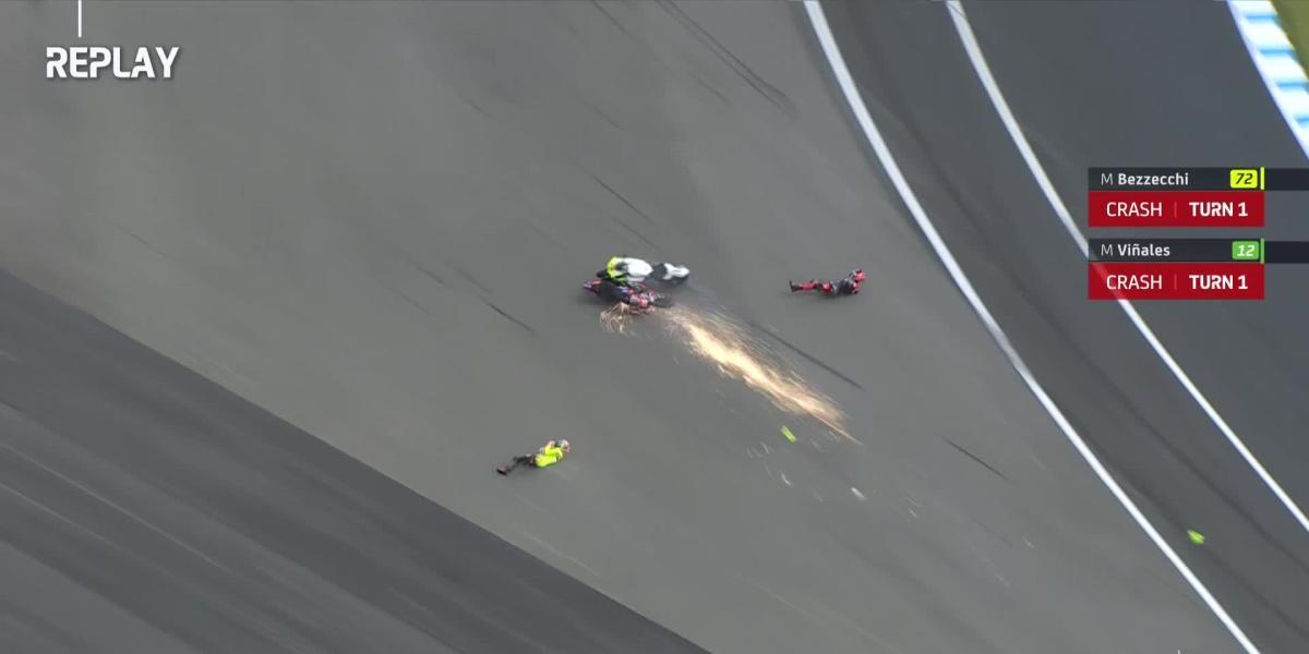 ¡Miedo! Viñales y Bezzecchi: \'Estoy harto, ¿dónde vas? Un piloto italiano se lleva por...