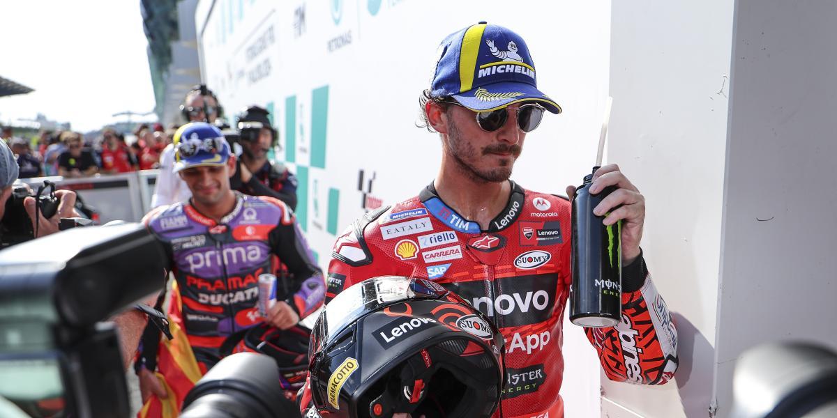 Bagnaia: «El título es muy difícil, pero en Montmeló puede pasar cualquier cosa Pecco...