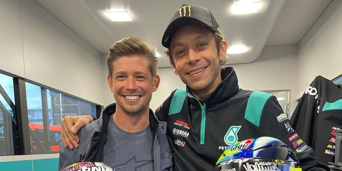 Stoner a Valentino Rossi: «Gracias por la oportunidad» El australiano Stoner visitó recientemente Italia...