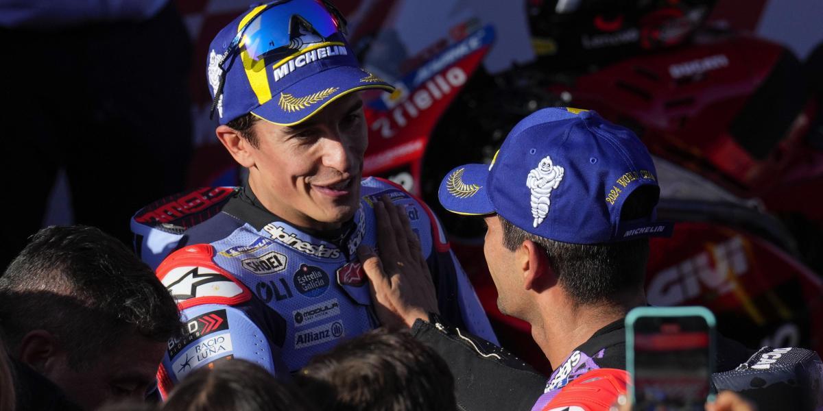 Final de Motogp: Martín se corona y Marc Márquez, el mejor del resto.