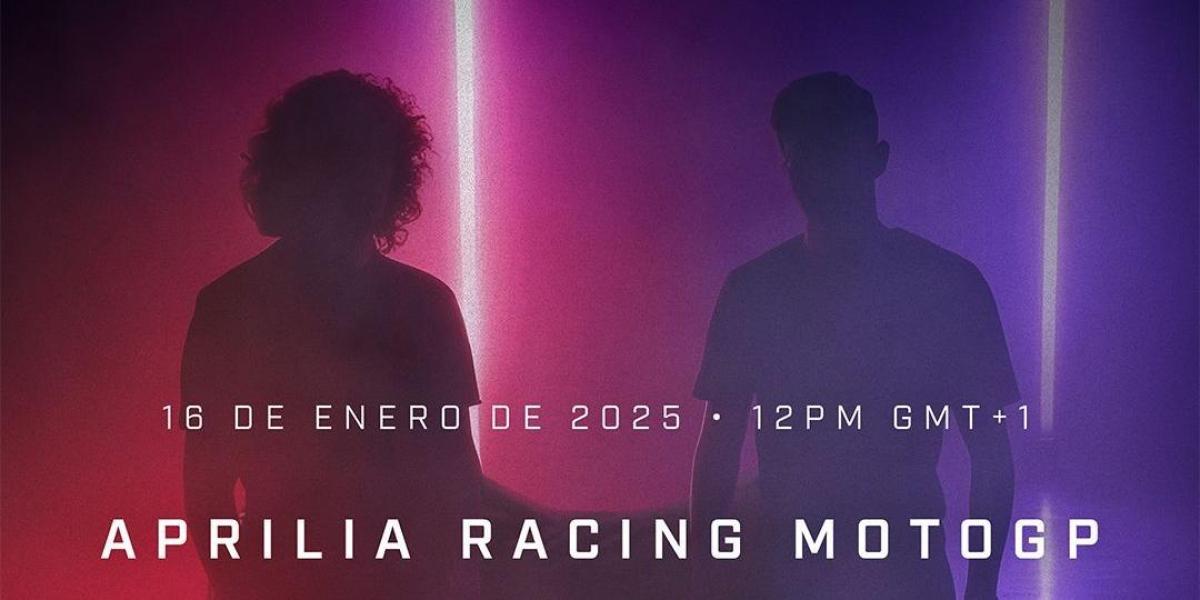 Presentación en streaming del Aprilia Racing Team con el campeón Jorge Martín: ¿llevará el...