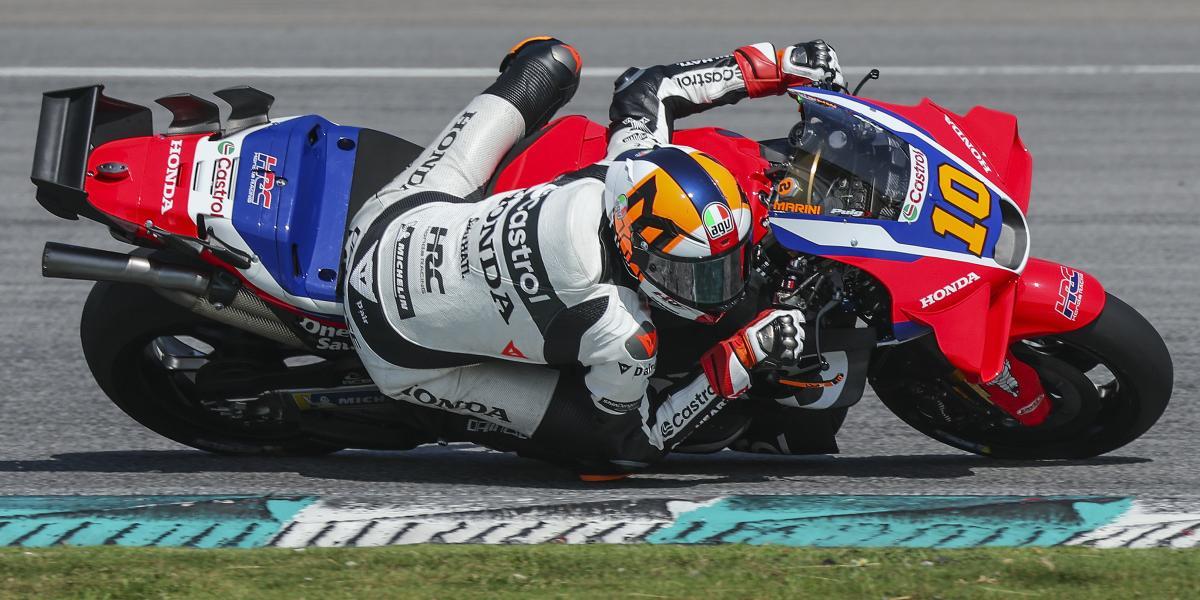 Fuerte caída y lesiones serias para Luca Marini.