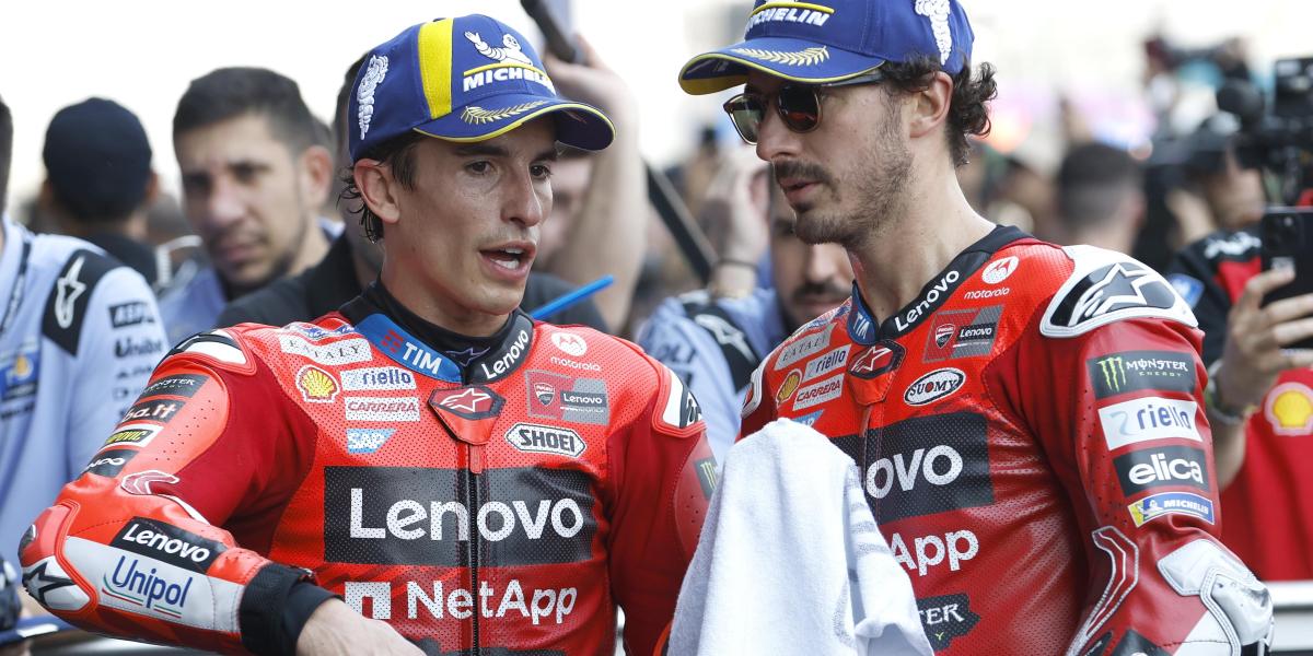 Marc Márquez toma partido y sale en defensa de Pecco Bagnaia.